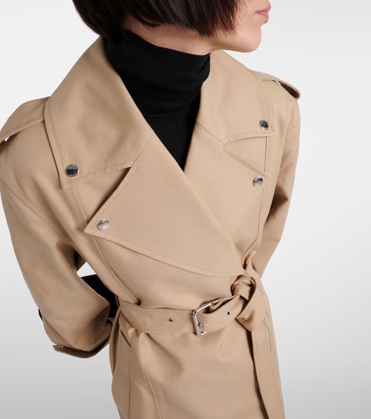 Cotton trench coat