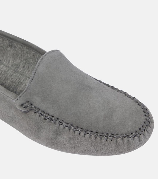 Lady Maurice suede slippers