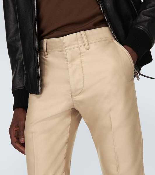 Military cotton chinos