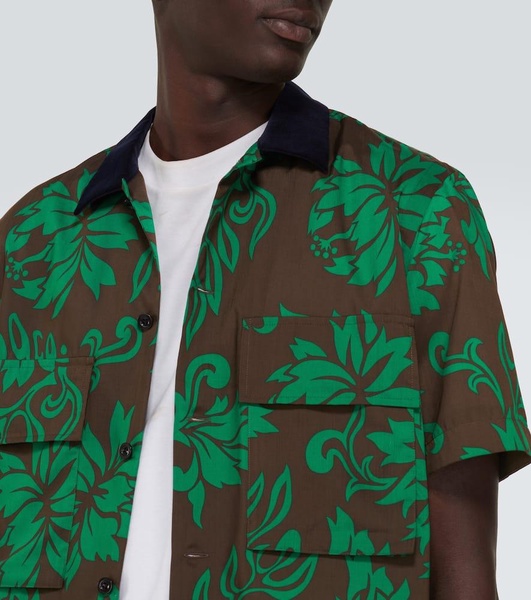 Floral bowling shirt