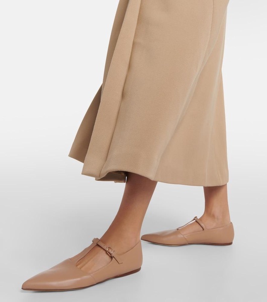 Lola leather ballet flats