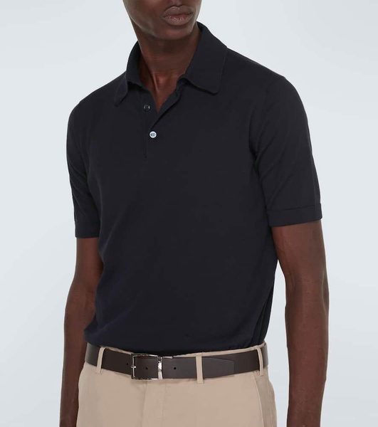 Cotton polo shirt