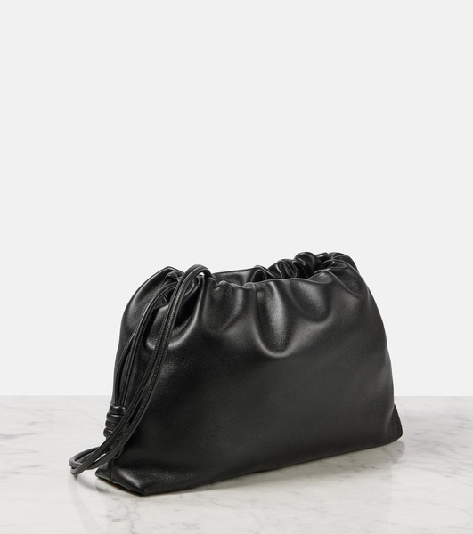 Flamenco Large leather clutch