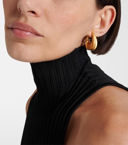 Olivia Small 18kt gold-plated hoop earrings 