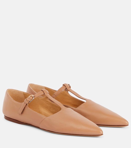 Lola leather ballet flats