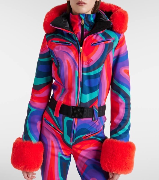 The Party faux fur-trimmed ski suit