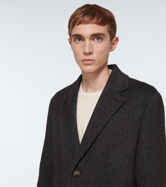 Findon wool-blend coat