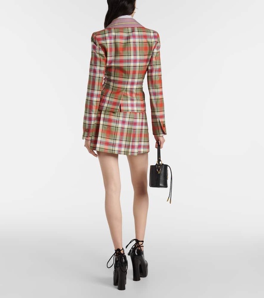 Drunken Tailored checked wool jacket