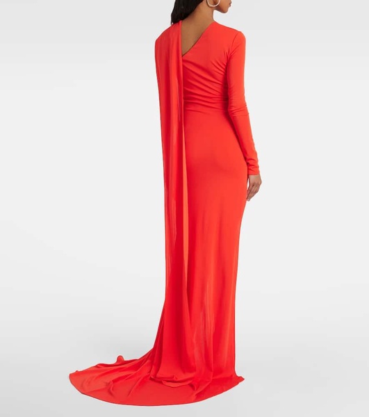 Asymmetric gown