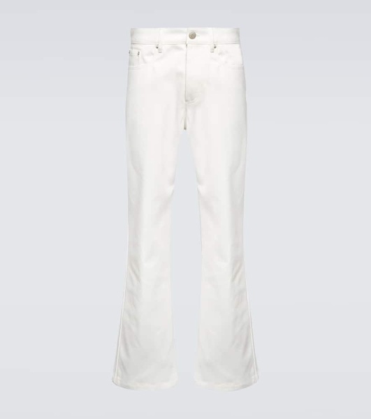 High-rise straight jeans