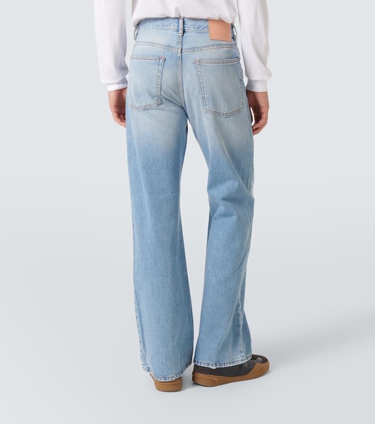 2021M mid-rise wide-leg jeans