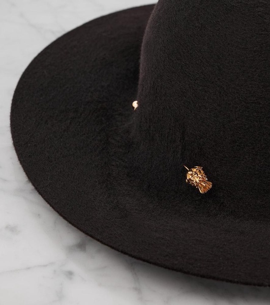 Evelyn cashmere felt hat