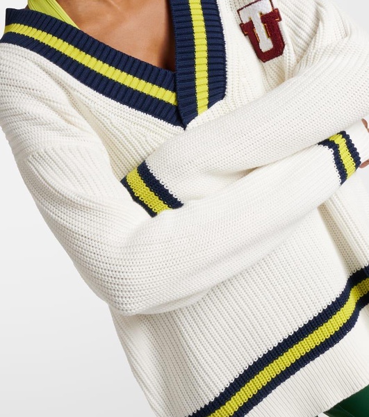 Varsity Josie cotton sweater