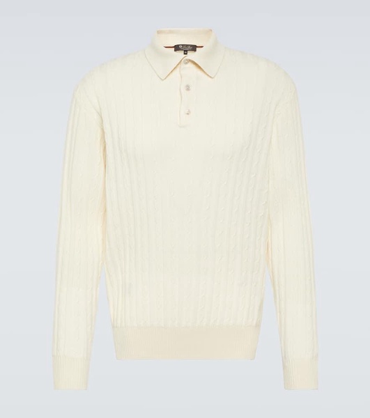 Shibumi cashmere polo sweater