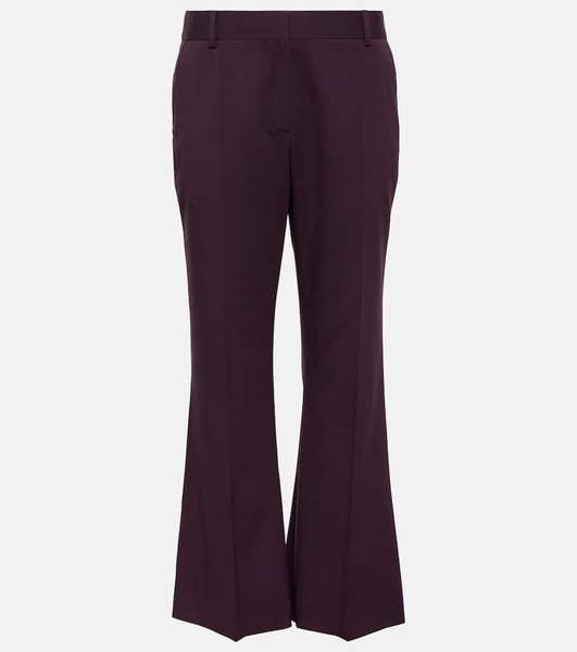 Fossett wool flared pants