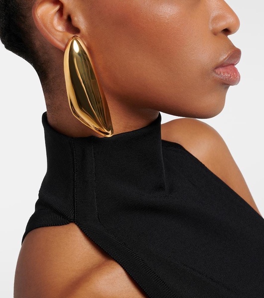 Bumper clip-on earrings