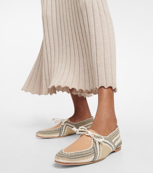 Hays crochet moccasins