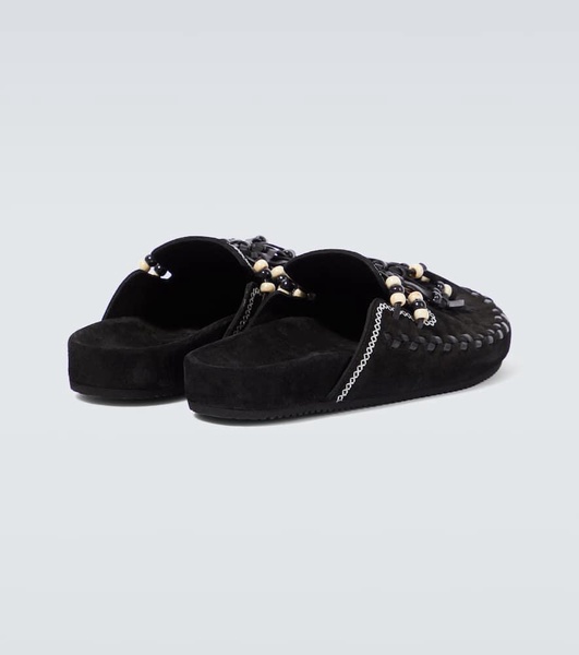 The Journey suede slippers