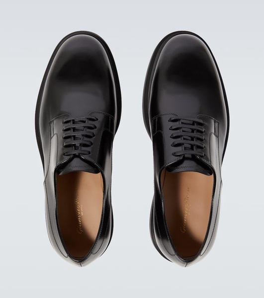 William leather Derby shoes