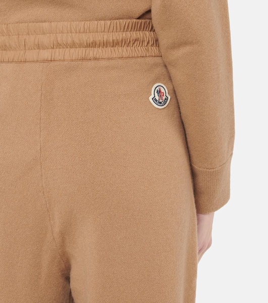 Wool and cashmere sweatpants