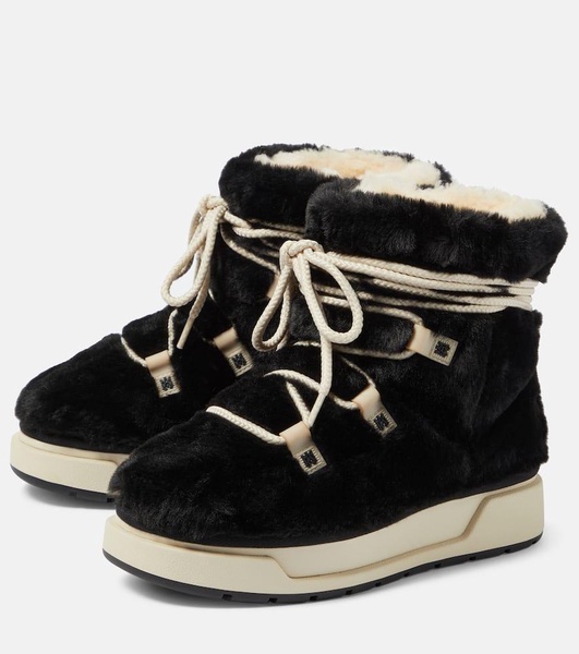 Malibu Hi faux shearling boots