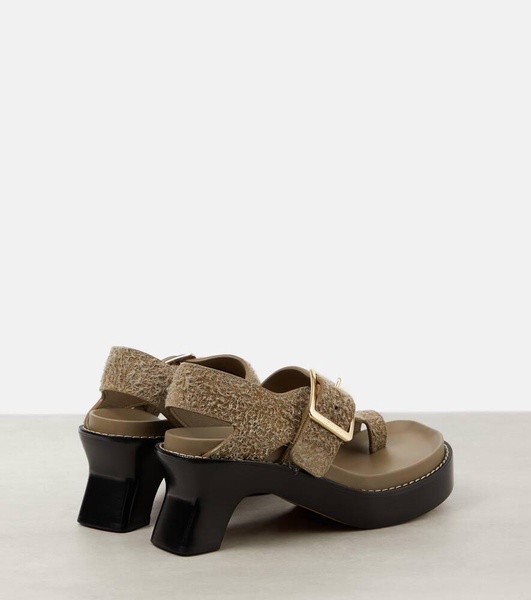 Ease suede sandals