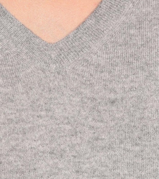 V-neck cashmere sweater