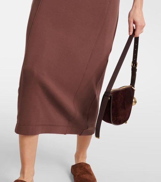 Taunton jersey midi dress