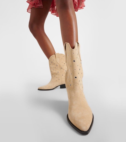 Duerto suede knee-high boots