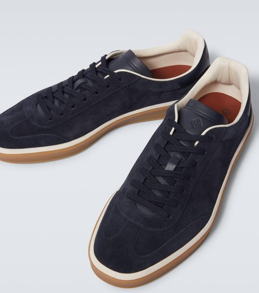 Tennis Walk suede sneakers