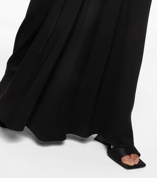 Ruched maxi dress