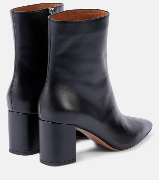 Anja 70 leather ankle boots