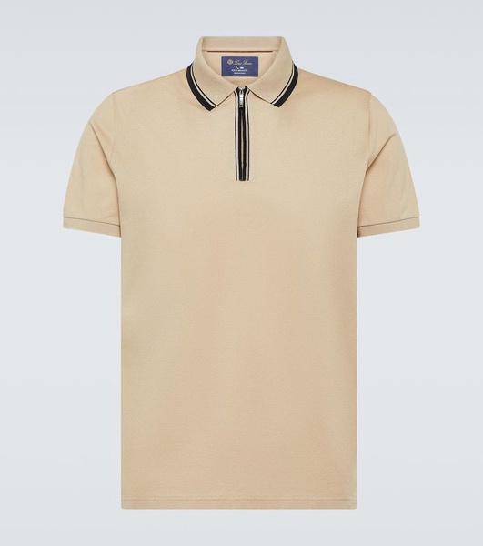 Regatta cotton-blend polo shirt