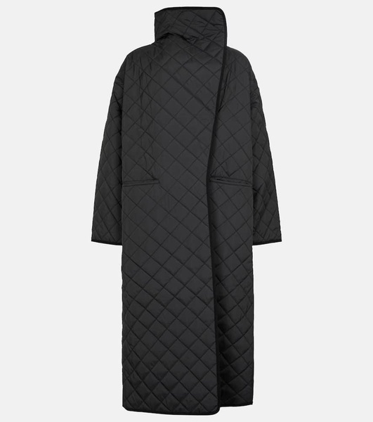 Signature quilted coat