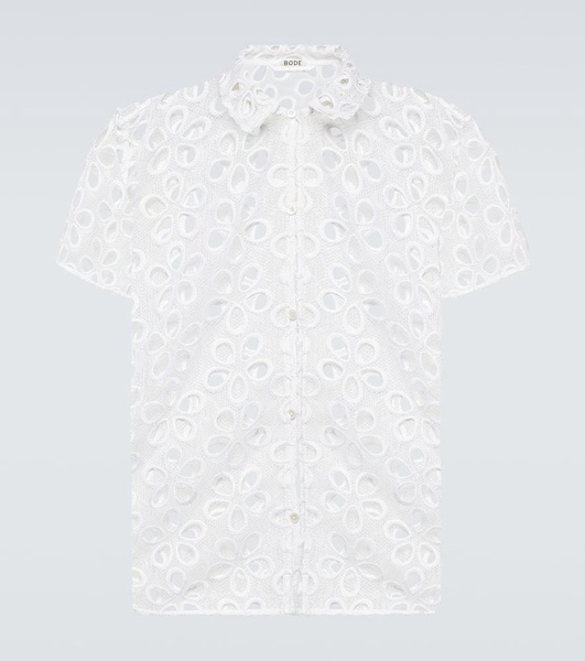 Primrose floral lace shirt