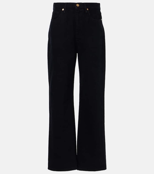 Sade high-rise straight jeans