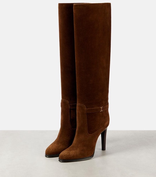 Diane 100 suede knee-high boots 