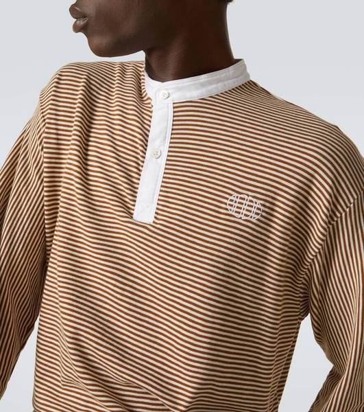 Newton striped cotton top