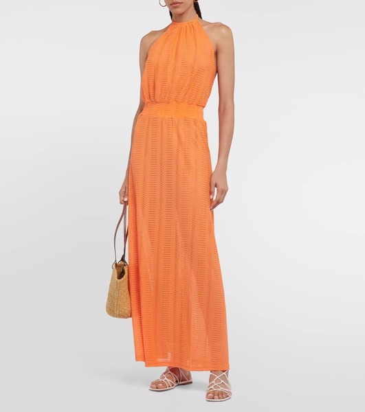 Maeva halter-neck maxi dress