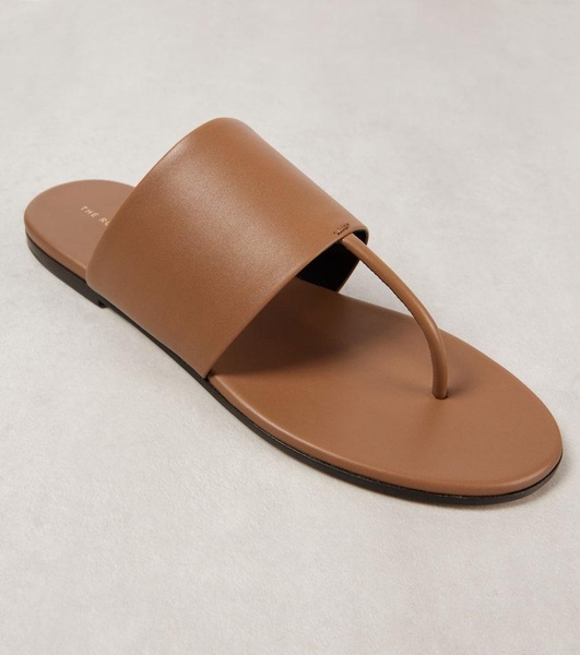 Signum leather thong sandals