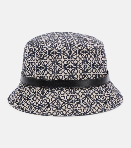 Allover Anagram Jacquard Bucket Hat