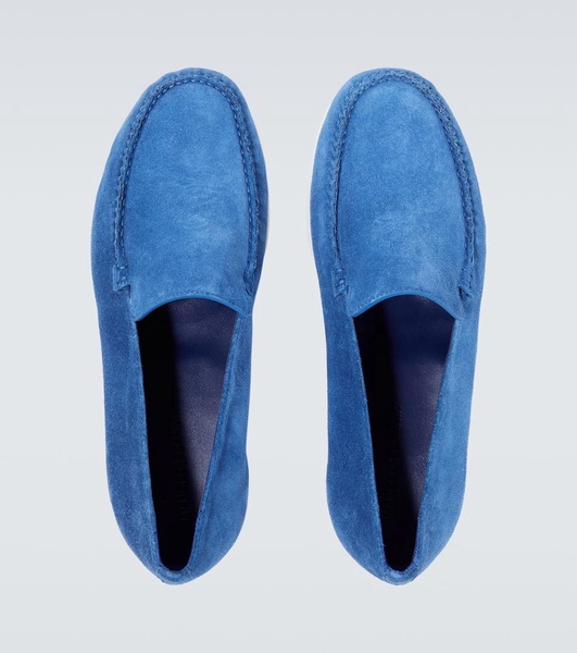 Monaco suede loafers