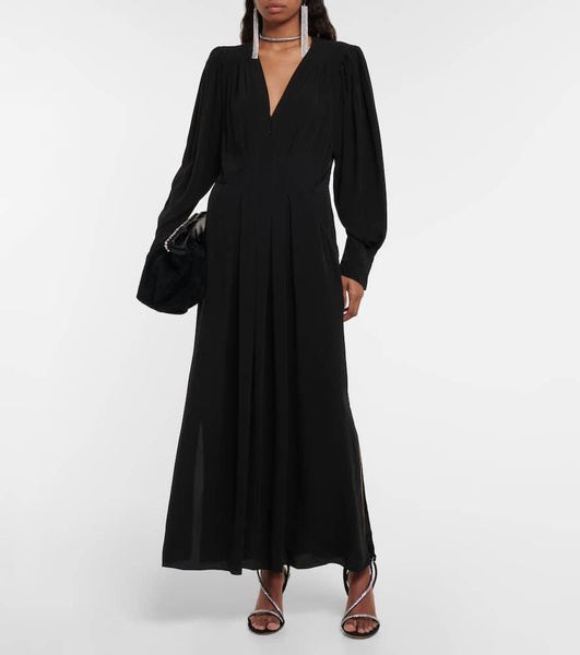 Ezinia V-neck maxi dress