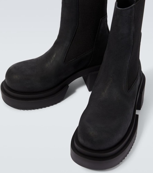 Beatle leather ankle boots