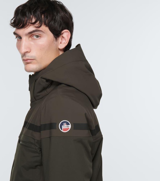 Edgar hooded technical ski jacket