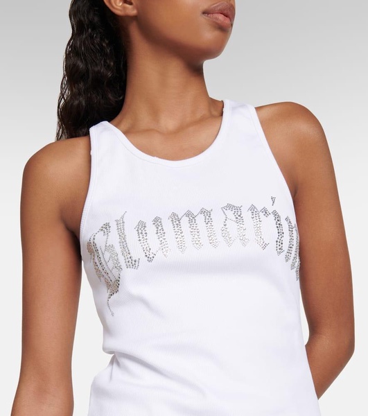 Logo cotton tank top