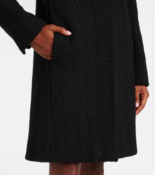 Wool-blend coat