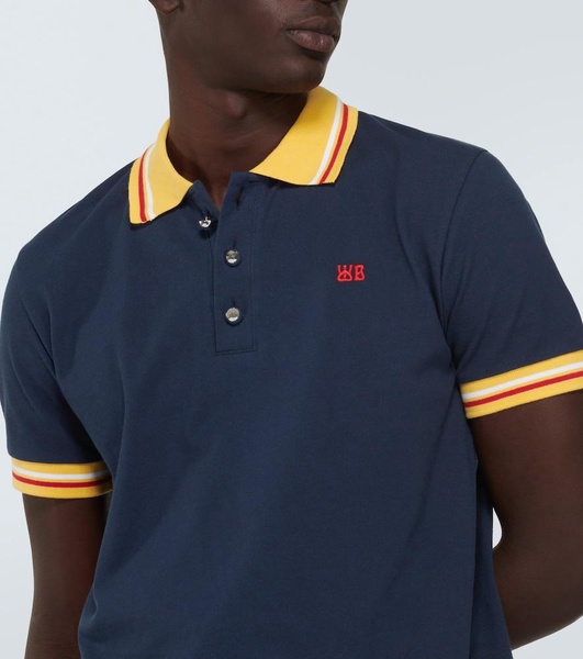 Sun cotton polo shirt