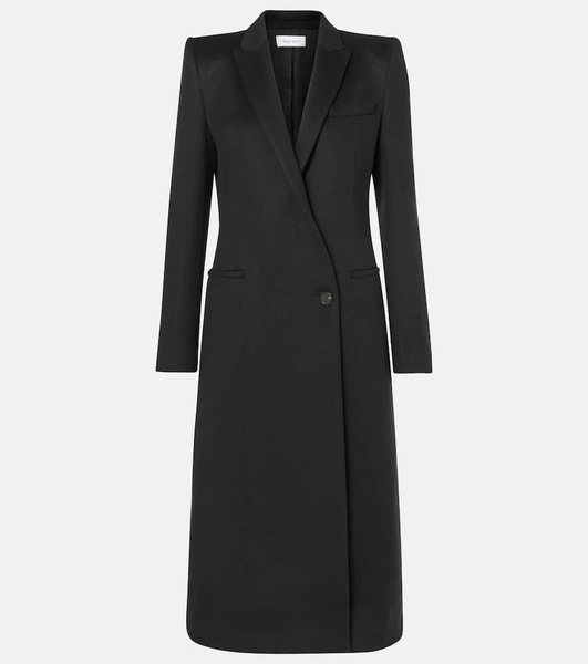 Wool and cashmere coat