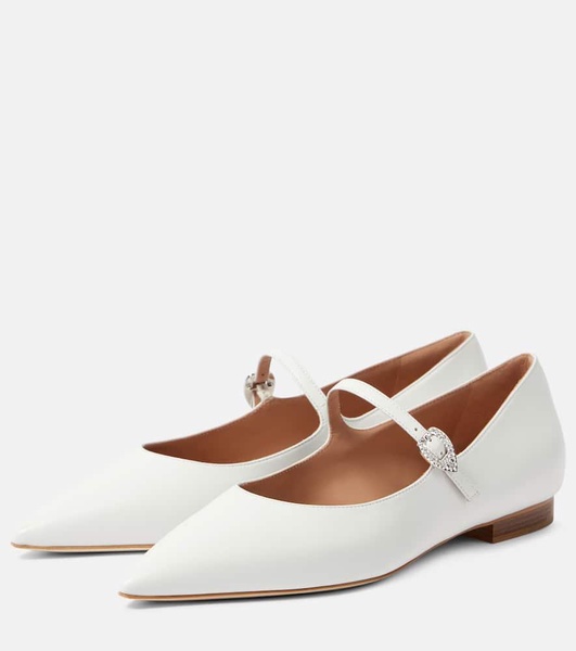 x Tabitha Simmons Kate leather ballet flats